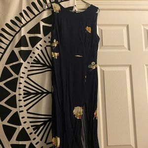 Zara pretty floral print dress